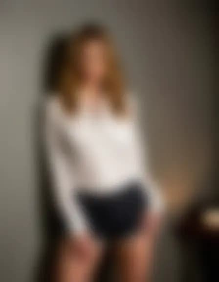 Samantha in a professional studio massage scene.