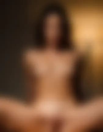 Samantha receiving a creampie massage in a minimalist room.