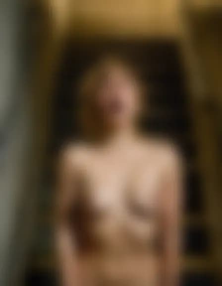 Abigail climaxes in a sterile, concrete stairwell.