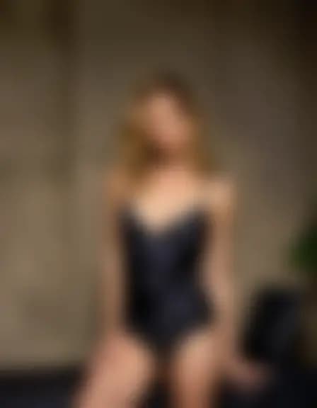 Samantha in a professional studio massage scene.